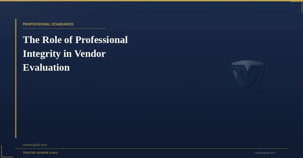 What Consumers Should Look for Before Hiring Any Vendor