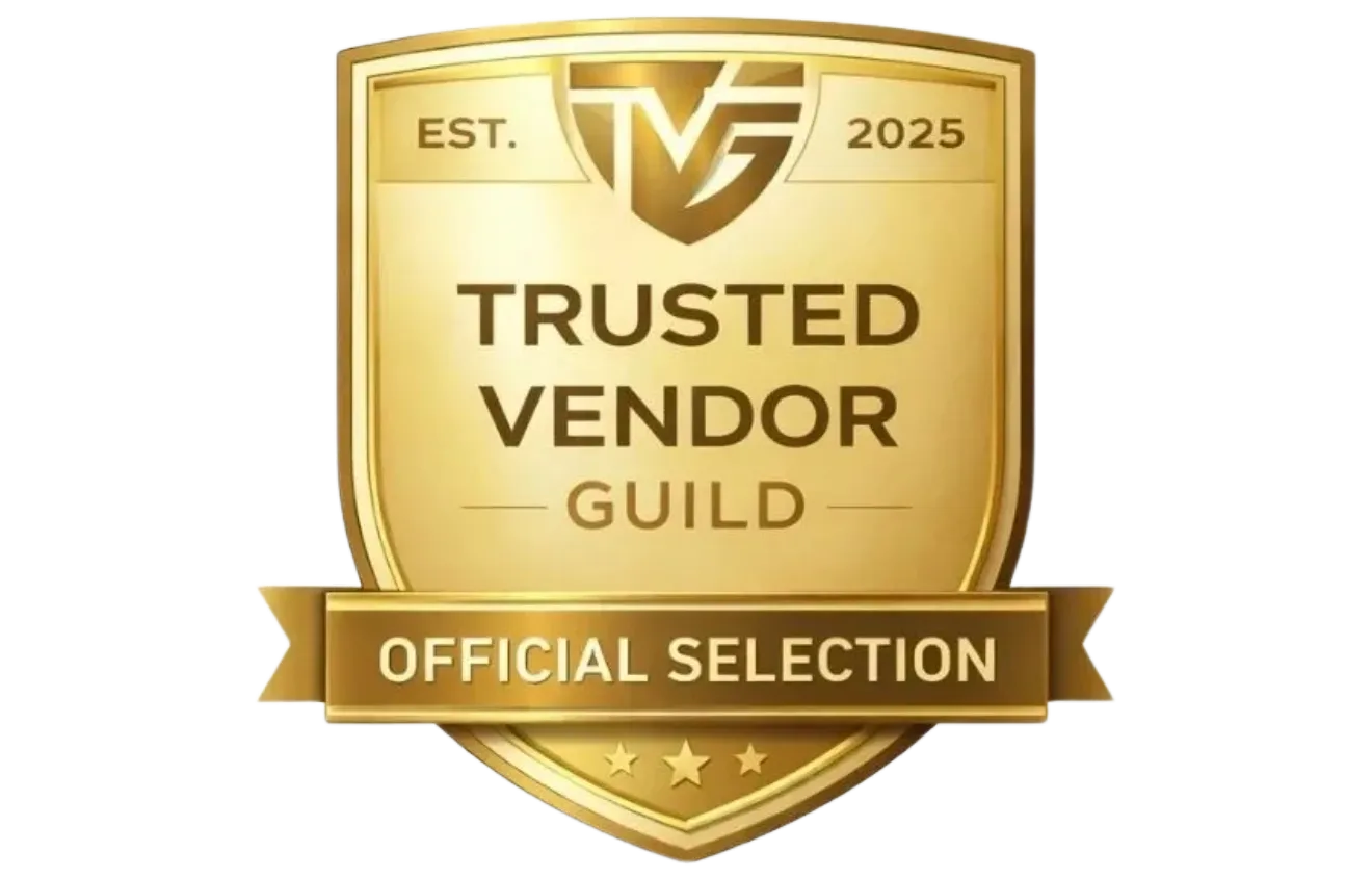 Trusted Vendor Guild Official Selection Shield